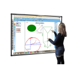 LEAD BOARD SMT-83 Interactive Board complete with remote and pen holder