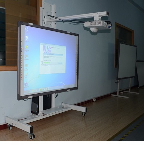 Lead Mobile Interactive Whiteboard complete with short throw multimedia projector
