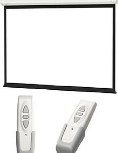 Evergood Projection Screen|Electric Screen with Remote Control 120×120