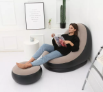 Inflatable Sofa with Foot Stool - Image 4