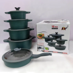 10pcs Granite Non-stick Cookware Set