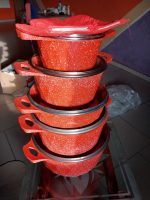 12pcs Granite Non-stick Pot - Image 4