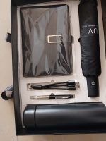 5 in 1 corporate gift set of notepad flask flash drive pen available in black, gold, red and blue ZikJane is a corporate gift merchant that deals in various corporate, premium and promotional gift items. We deal mainly in wholesales. Call us now to place your order, all items are available in stock and could be delivered within 24 hours within Lagos and 2/3 days outside Lagos.