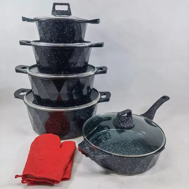 IMG-20230911-WA0039 12pcs Granite Non-stick Pot - Image 1
