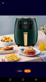 6L Silver Crest Air Fryer -2400w - Image 5