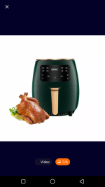 6L Silver Crest Air Fryer -2400w - Image 4