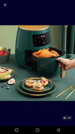 6L Silver Crest Air Fryer -2400w