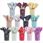Silicone Spoon Set -12pcs - Image 6