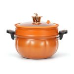 Non- Stick Pressure Pot with Steamer -28cm - Image 4