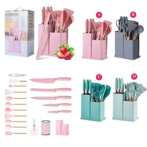 Silicone Spoon Set -19pcs