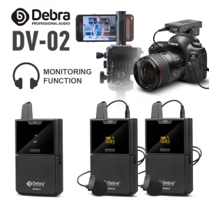 Debra Audio UHF Wireless Microphone DV-02
