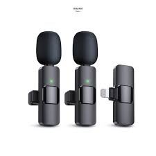 Dual Wireless Microphone System (1 Receiver + 2 Mics)