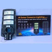 AI Camera and Solar Light – Smart Wireless Security Solution