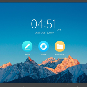 98″ UHD LEAD Flat Panel-Powered by Android 14 with 8GB RAM and a 48MP camera