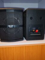 Lead KC-138 Active Wall-Mounted Teaching Speakers (Black) – Powerful Classroom Sound System for Schools & Training Centers