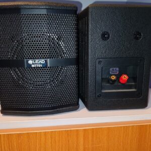 Lead KC-138 Active Wall-Mounted Teaching Speakers (Black) – Powerful Classroom Sound System for Schools & Training Centers